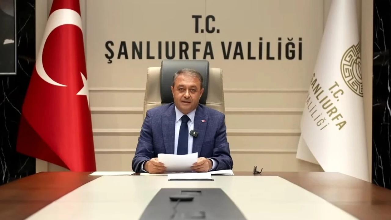 Şanlıurfa Valisi Şıldak'tan "sağanak" açıklaması