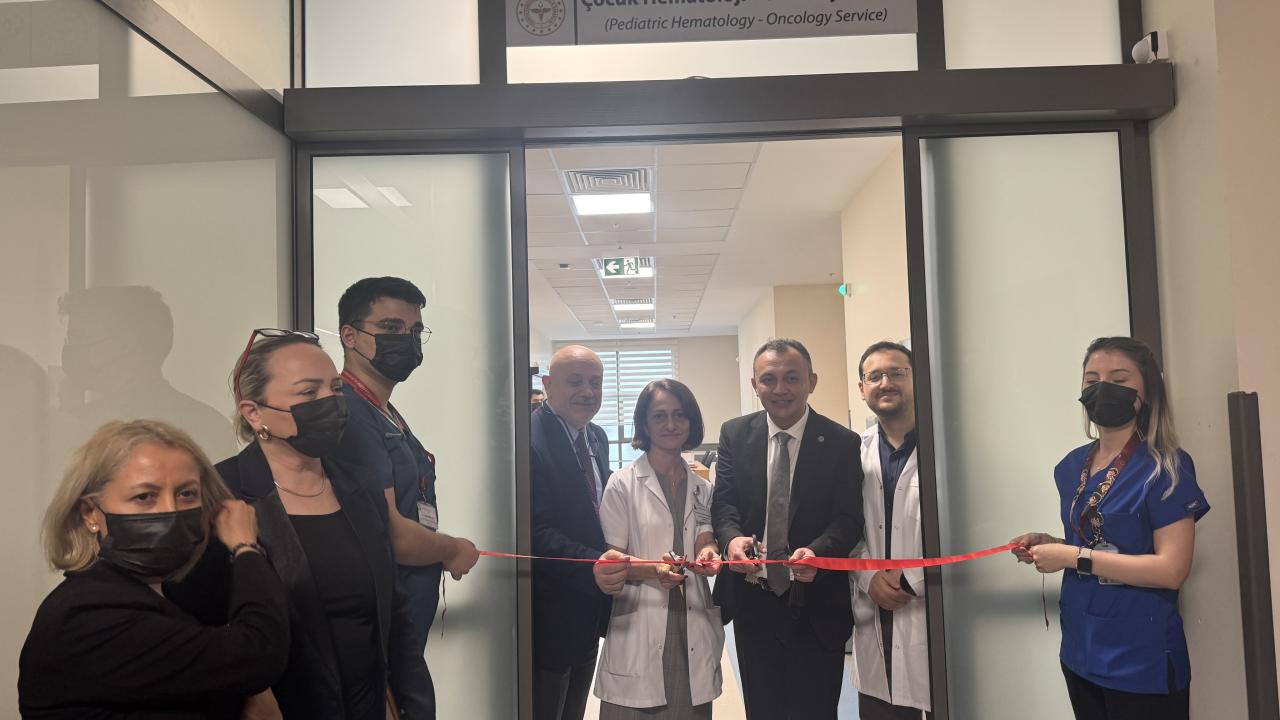 Samsun Şehir Hastanesinde Çocuk Hematoloji ve Onkoloji Servisi açıldı