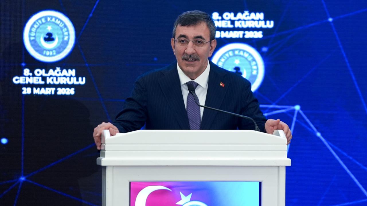 Cumhurbaşkanı Yardımcısı Yılmaz: Son 24 yılda kamuda sendikalaşma oranı yüzde 48'den yüzde 77'ye yükselmiştir
