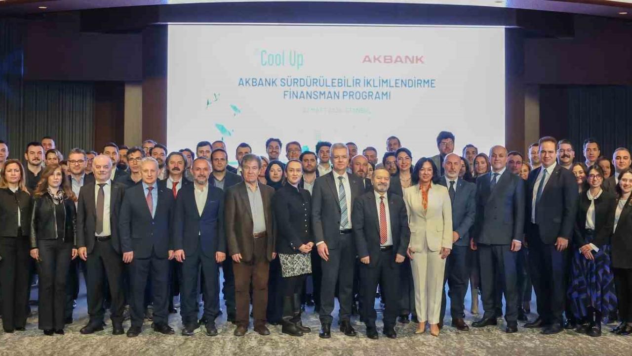 Akbank "Sürdürülebilir İklimlendirme Finansman Programı"nı hayata geçirdi
