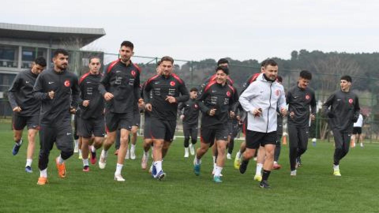 Ümit Milli Futbol Takımı, Hırvatistan maçının hazırlıklarını sürdürdü