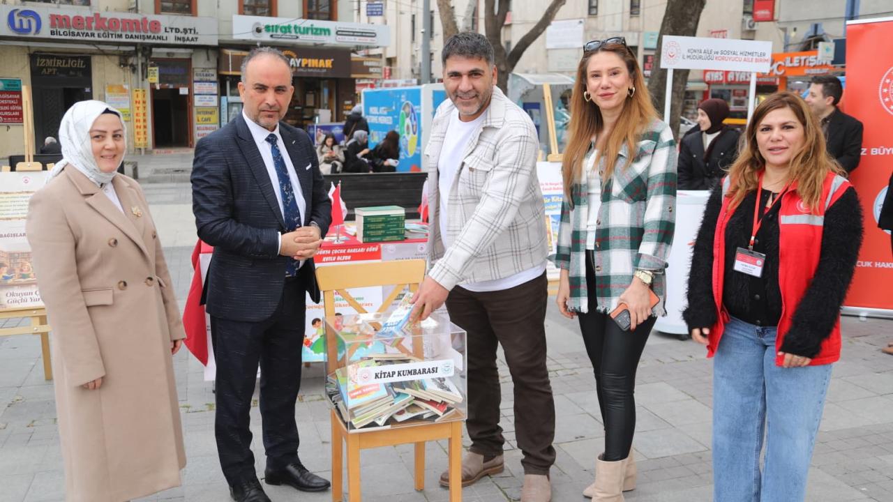 Konya'da "Bir Kitap Bir Umut" projesiyle çocuk evlerine kütüphane kuruluyor