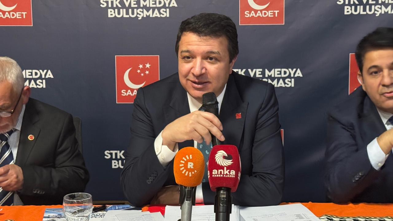 Saadet Partisi Genel Başkanı Arıkan, Tunceli'de STK temsilcileri ve gazetecilerle buluştu