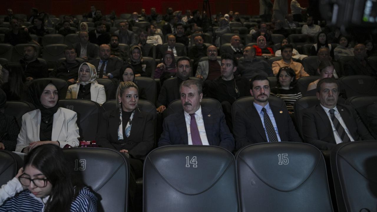 BBP Genel Başkanı Destici "Çatlı" filmini izledi