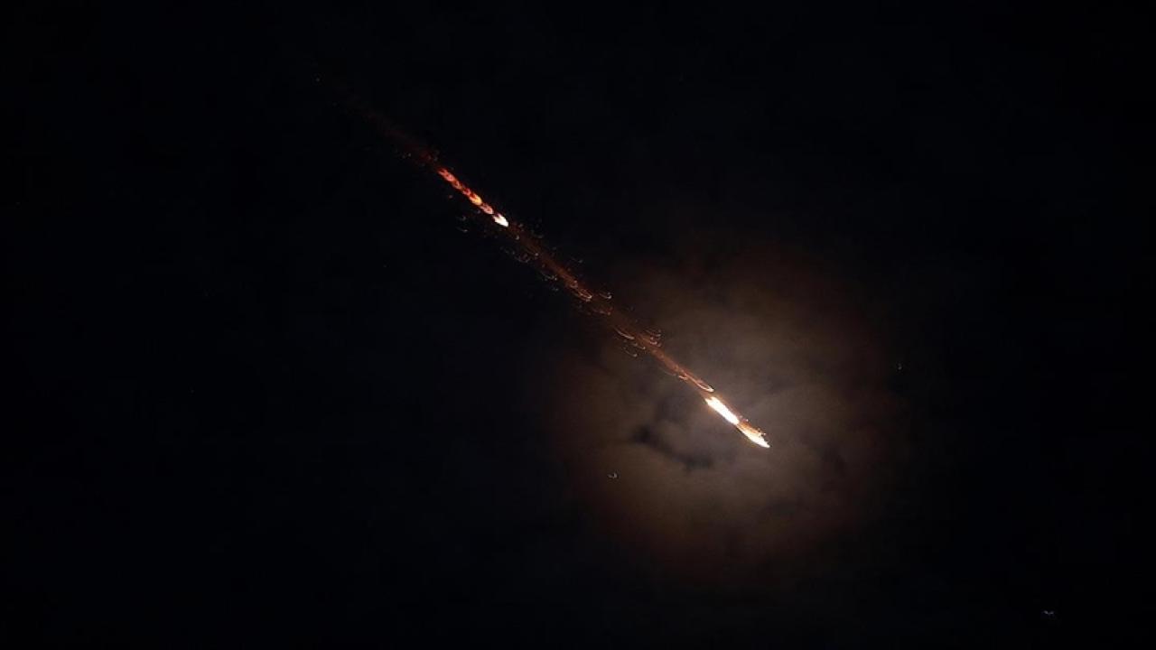 ABD/İsrail-İran Savaşı'na dahil olan Yemen'deki Husiler bir kez daha İsrail'e füze fırlattı