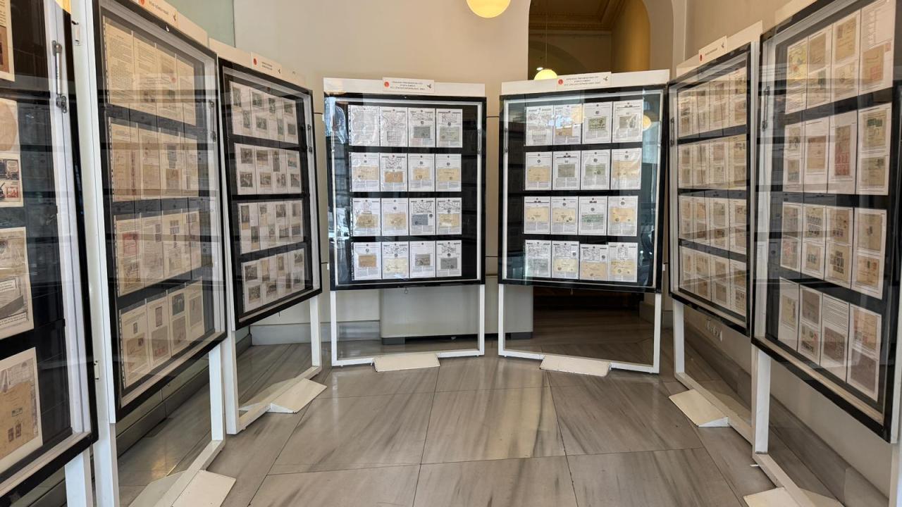 "Osmanlı Posta Tarihi" sergisi, Beyoğlu tarihi PTT binasında açıldı