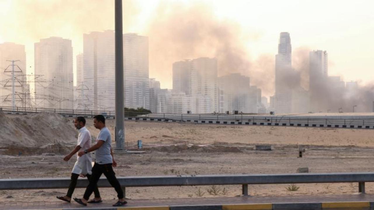 Abu Dabi'deki gaz tesislerinde hava saldırısı kaynaklı yangında 3 kişi yaralandı