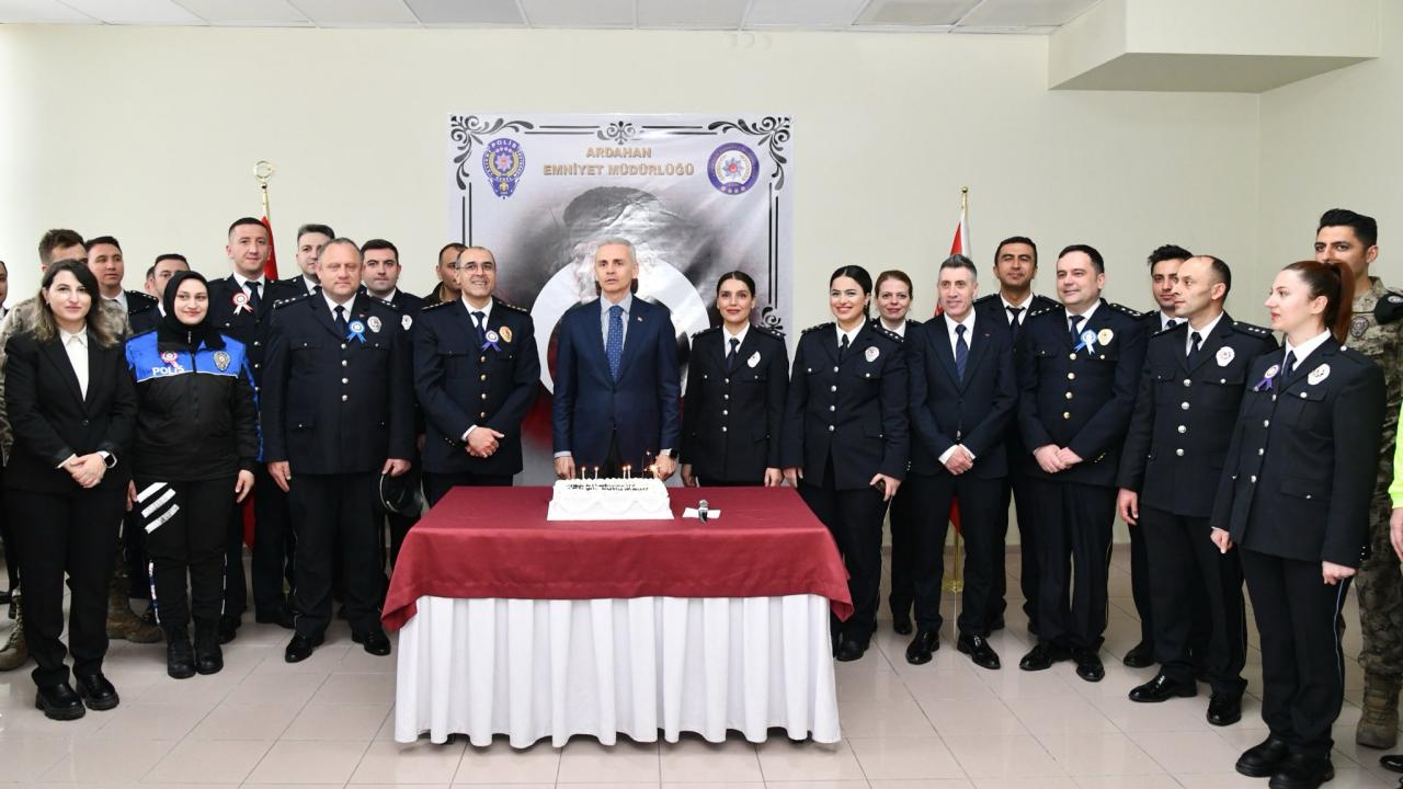 Erzurum, Ağrı ve Ardahan'da Polis Haftası dolayısıyla resepsiyon düzenlendi