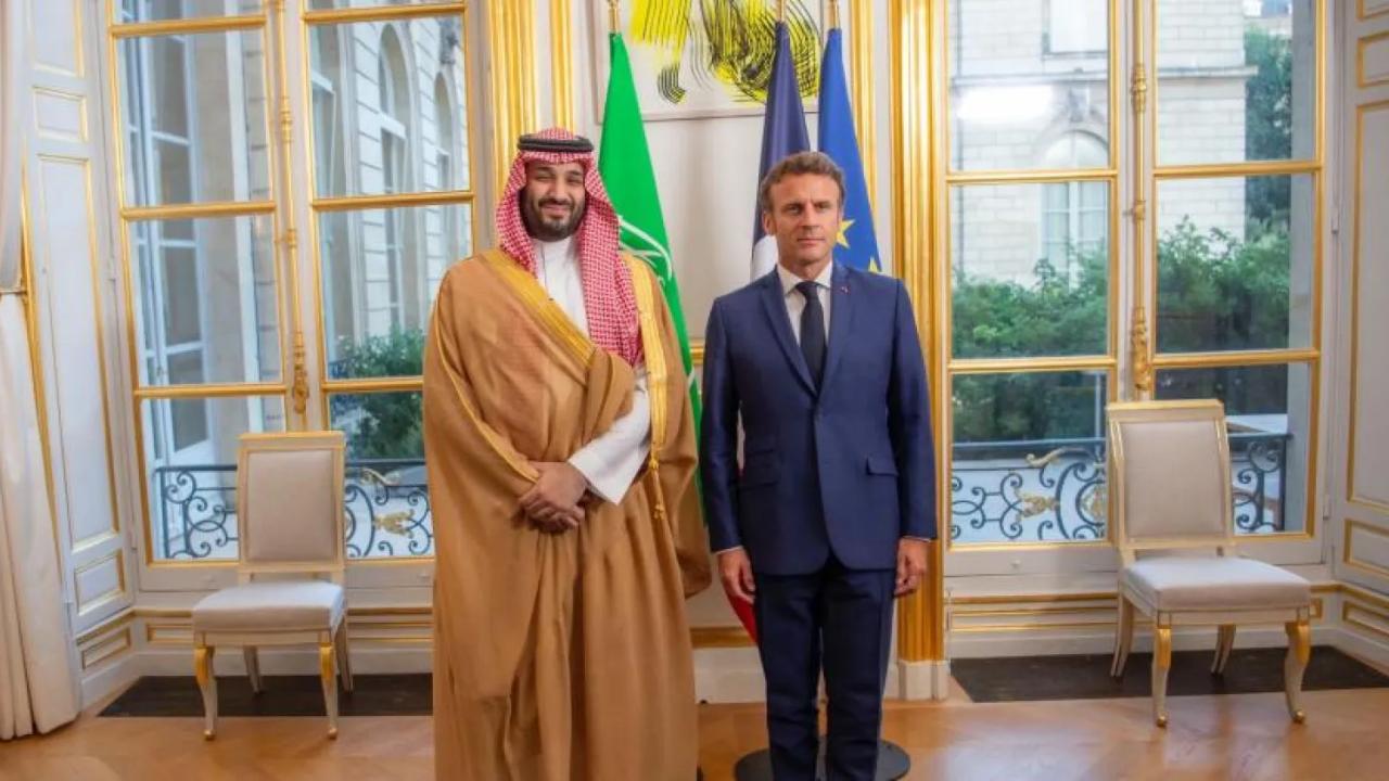 Fransa Cumhurbaşkanı Macron ile Suudi Arabistan Veliaht Prensi Bin Selman bölgedeki durumu görüştü