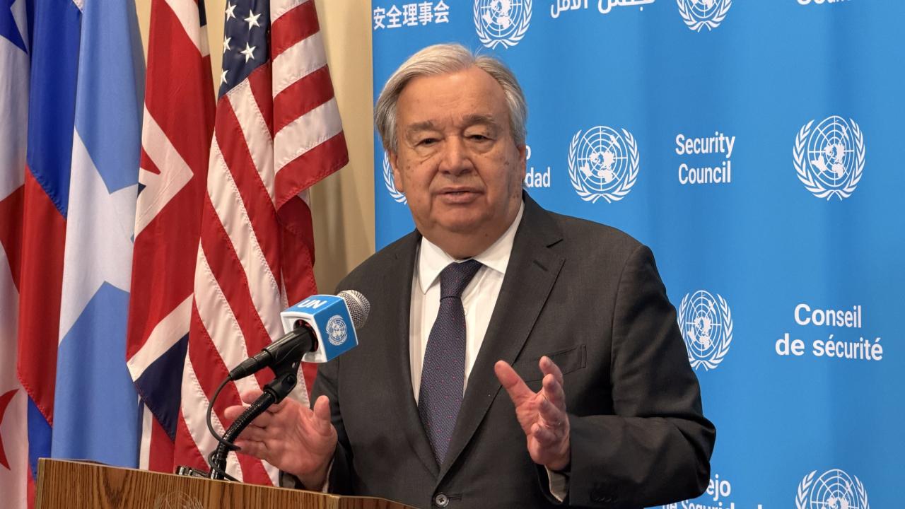BM Genel Sekreteri Guterres, Orta Doğu'da müzakerelere devam edilmesi çağrısı yaptı