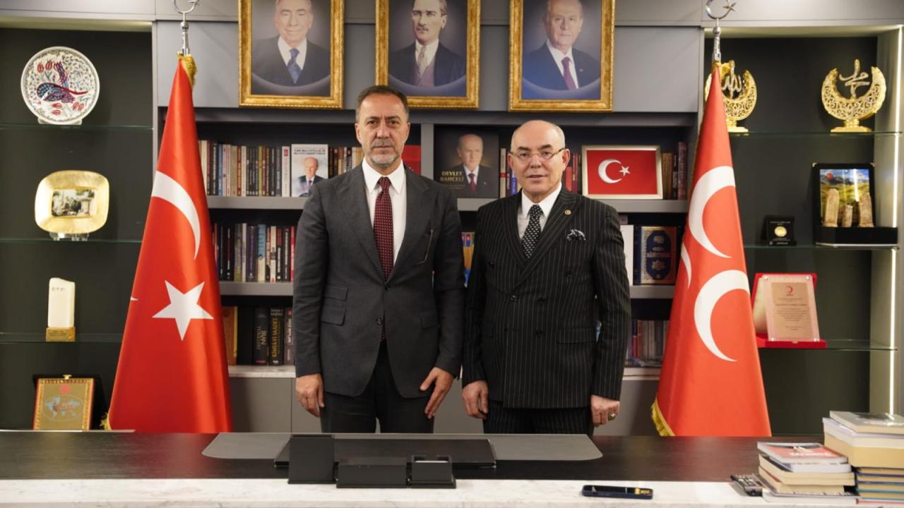 MHP Genel Başkan Yardımcısı Karakaya’dan Volkan Yılmaz’a Hayırlı Olsun Ziyareti