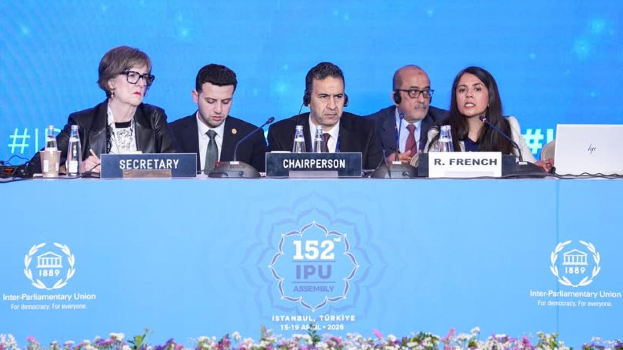 PAB 152. Genel Kurulu'nda BM İşleri Daimi Komisyonu oturumu yapıldı
