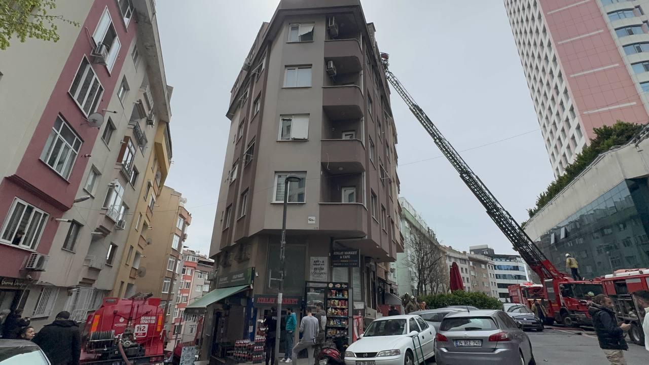Şişli'de restoranda çıkan yangın söndürüldü