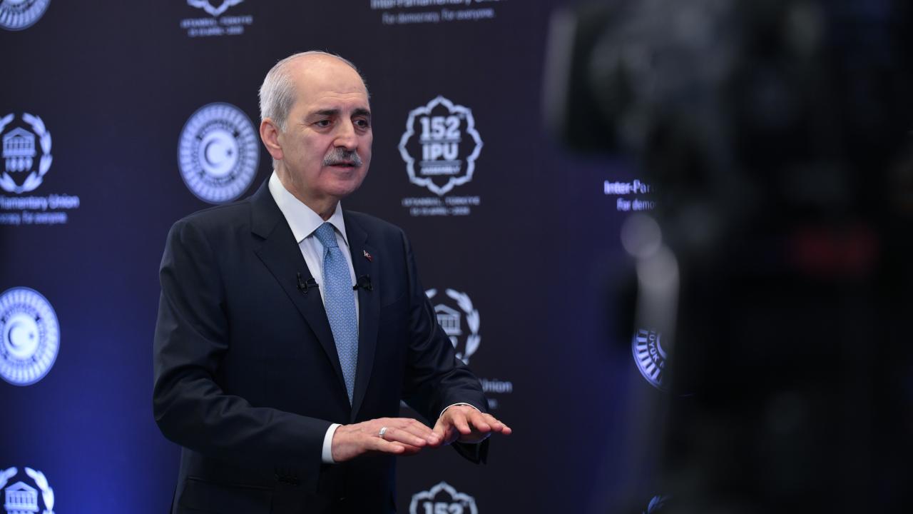 TBMM Başkanı Kurtulmuş: Esas mesele İsrail'in bölgedeki sınır tanımayan, hukuk tanımayan yayılmacı politikalarıdır
