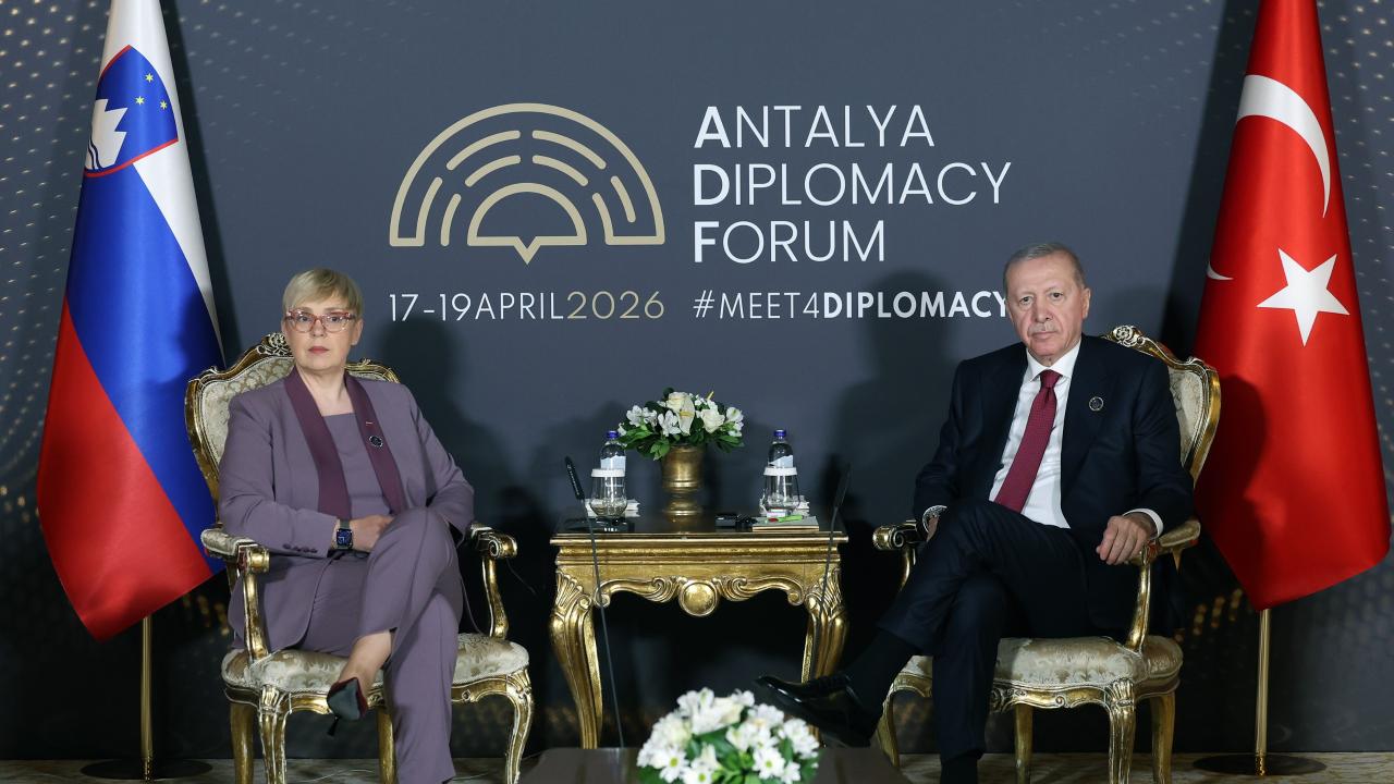 Cumhurbaşkanı Erdoğan'ın, Slovenya Cumhurbaşkanı Musar ile görüşmesine ilişkin açıklama