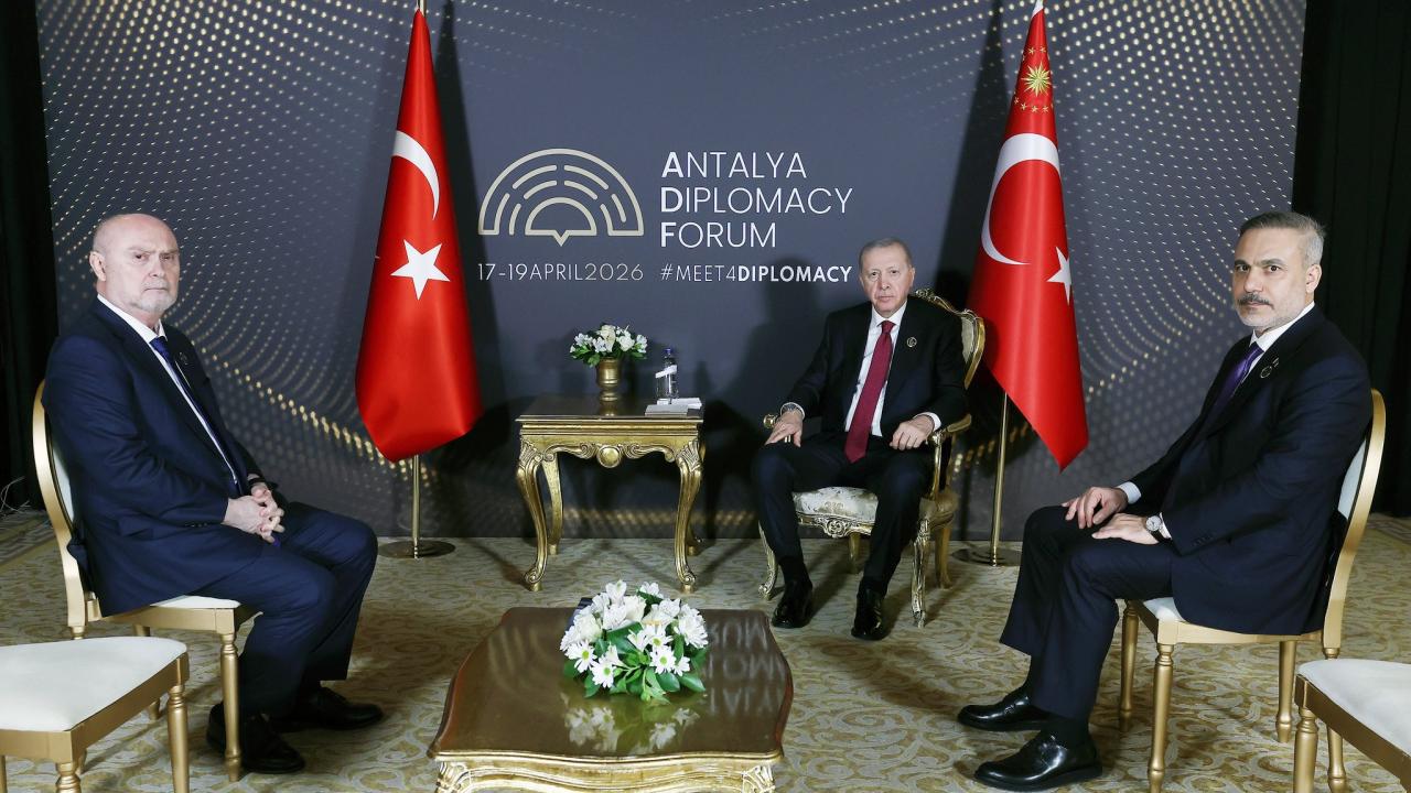 Cumhurbaşkanı Erdoğan, AGİT Genel Sekreteri Sinirlioğlu'nu kabul etti