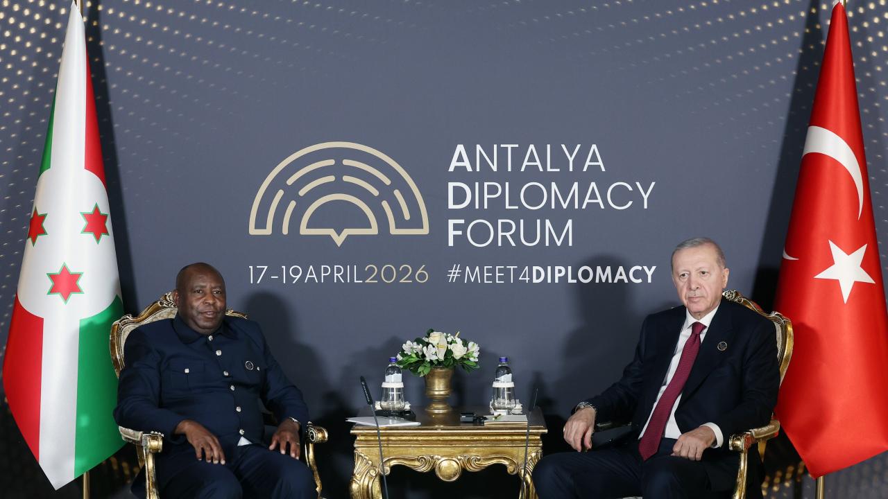 Cumhurbaşkanı Erdoğan, Burundi Cumhurbaşkanı Ndayishimiye ile görüştü
