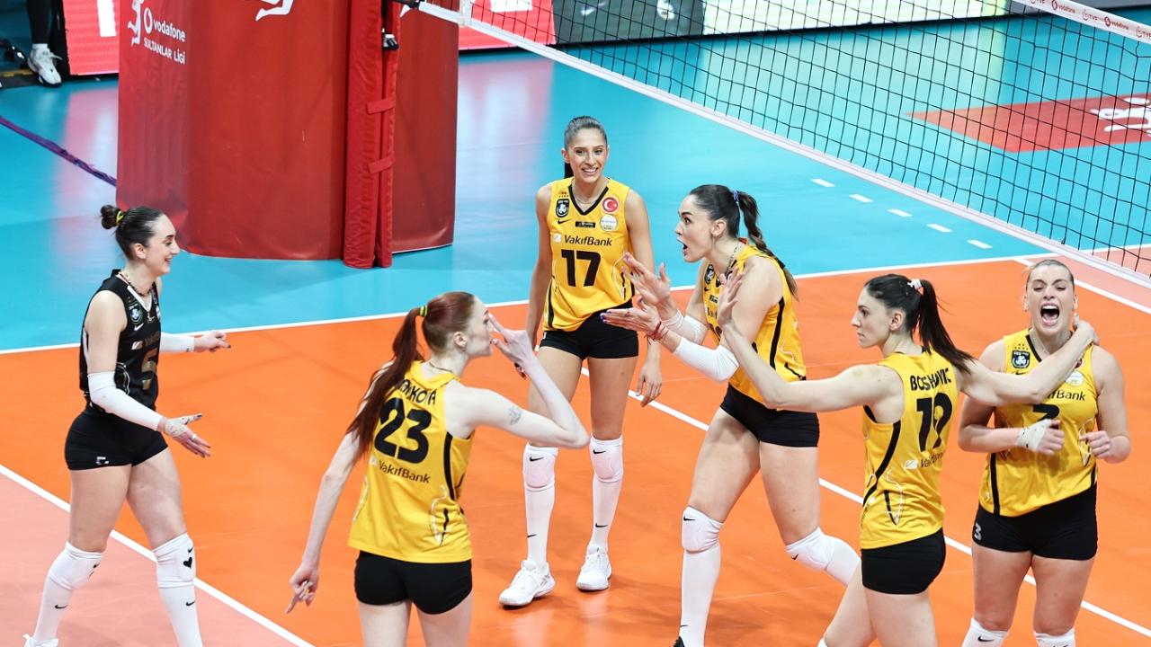 Vodafone Sultanlar Ligi'nde Şampiyon VakıfBank