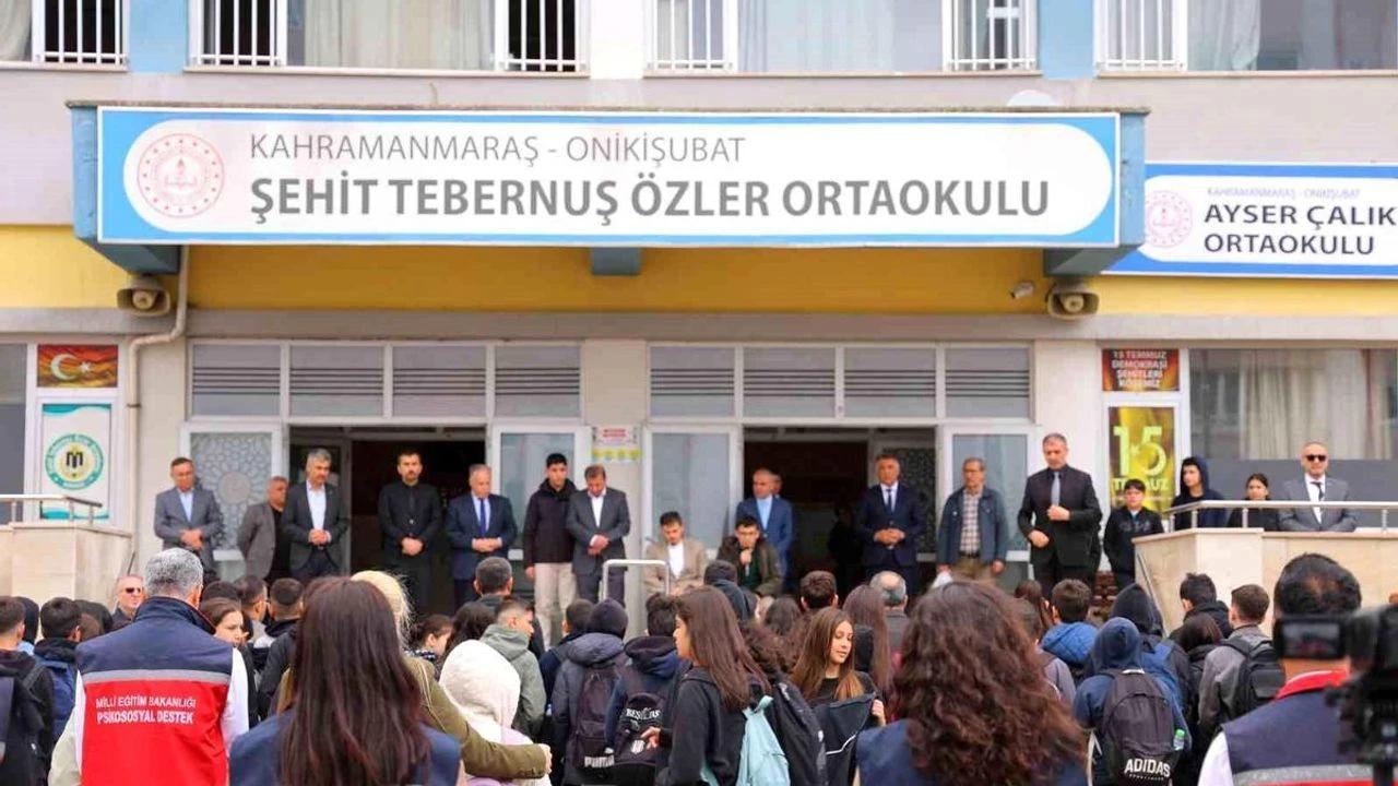 Ayser Çalık Ortaokulu öğrencileri farklı okul binasında eğitime yeniden başladı