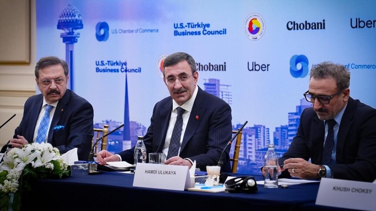 Cumhurbaşkanı Yardımcısı Yılmaz: Bu ortamda çok önemli fırsatlarımız, imkanlarımız olduğuna inanıyoruz