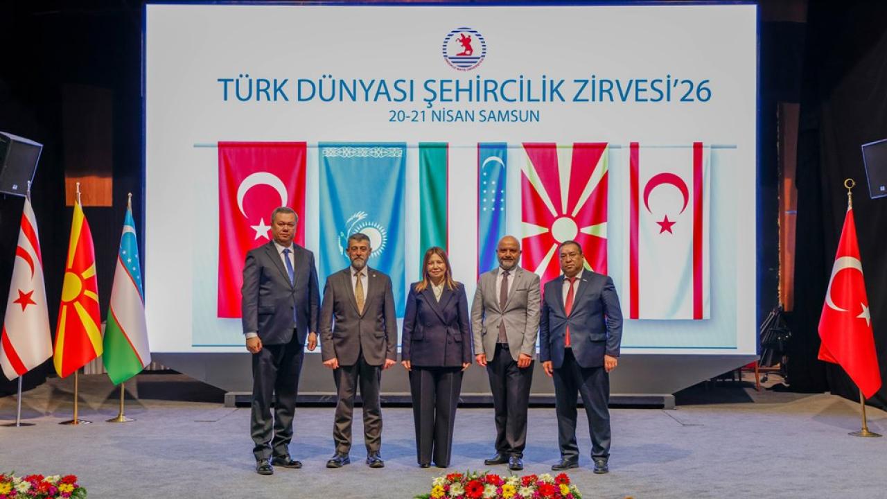 Samsun'da düzenlenen Türk Dünyası Şehircilik Zirvesi açıklanan bildirge ile sona erdi