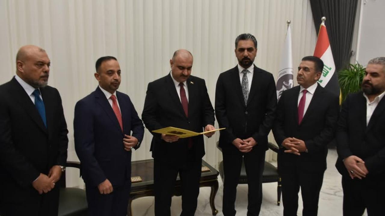 Kerkük Valisi Muhammet Seman Ağa, mesaisine başladı