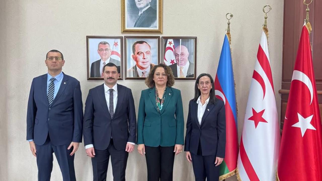 Azerbaycan Ülkü Ocakları’ndan KKTC Temsilcisi Ufuk Turganeri’ye Ziyaret