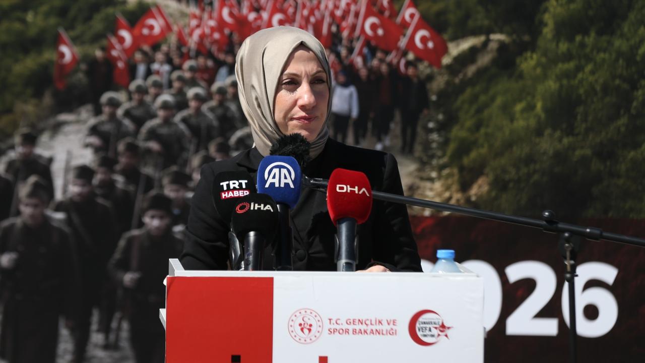 57. Alay Vefa Yürüyüşü'nün kapanış töreni Şehitler Abidesi'nde yapıldı