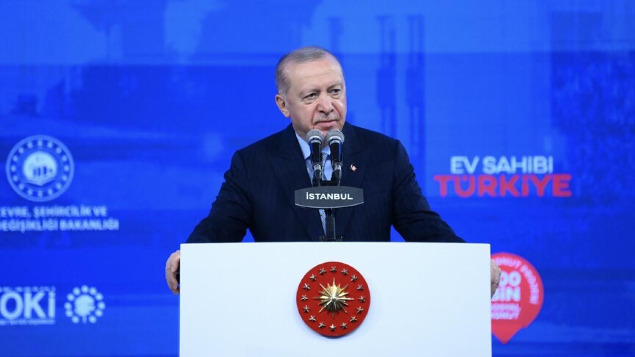 Cumhurbaşkanı Erdoğan: Kiralık Sosyal Konut uygulamamızı Türkiye'de ilk kez İstanbul'da başlatıyor, TOKİ eliyle kiralama sistemini kuruyoruz