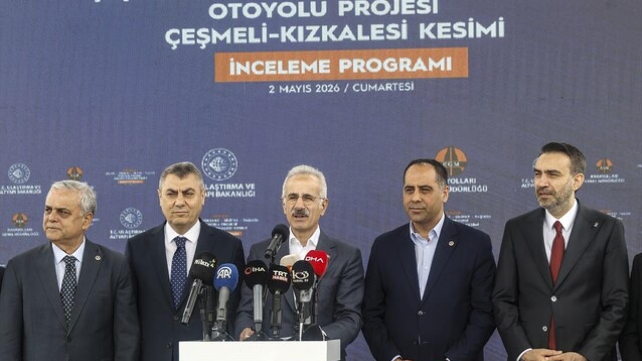 Bakan Uraloğlu: Çeşmeli-Kızkalesi Otoyolu'nu tamamladığımızda seyahat süresini 18 dakikaya düşüreceğiz