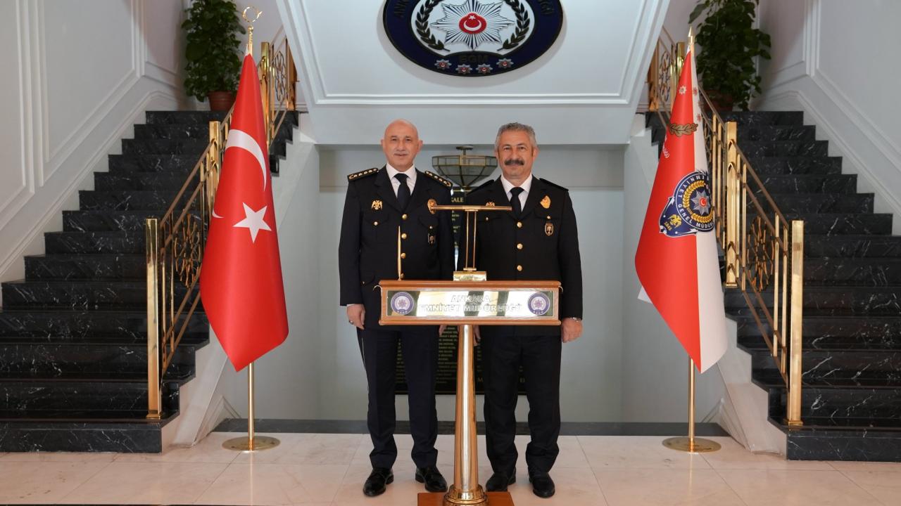 Ankara Emniyet Müdürü olarak atanan Maksut Yüksek göreve başladı