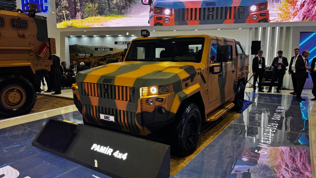 BMC'nin yeni aracı PAMİR 4x4, SAHA 2026'da vitrine çıktı