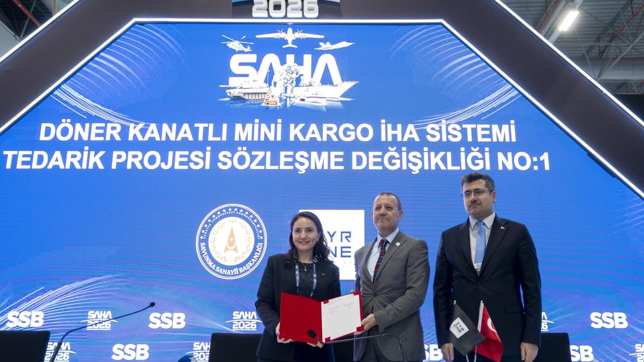 Savunma Sanayii Başkanlığı ve Zyrone Dynamics arasında imza töreni gerçekleştirildi