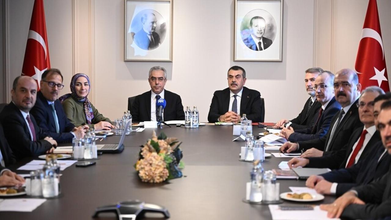 Cumhurbaşkanlığı Hukuk Politikaları Kurulu Çankaya Köşkü'nde toplandı