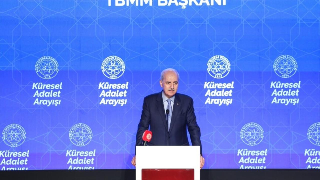 TBMM Başkanı Kurtulmuş: Dünyadaki ekonomik sistemi bozan konulardan biri de vahşi, vampir kapitalizmin geldiği noktadır