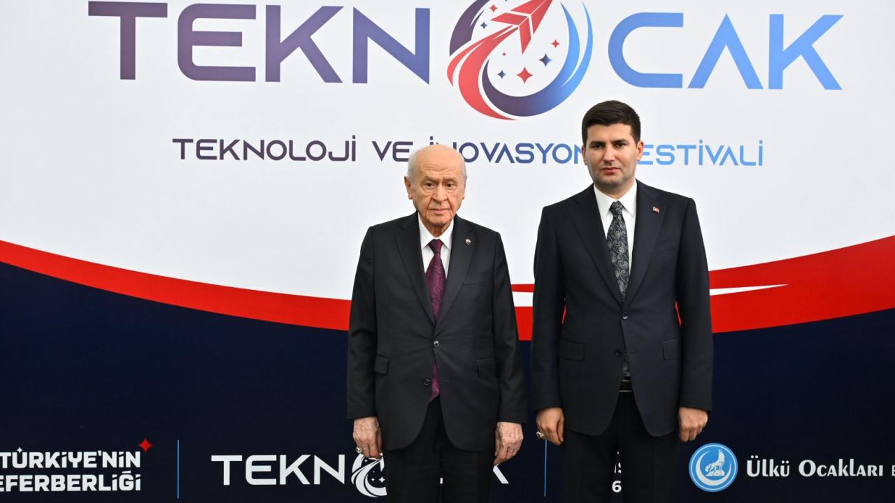 MHP Lideri Devlet Bahçeli, TEKNOCAK Teknoloji ve İnovasyon Festivali'ni ziyaret etti