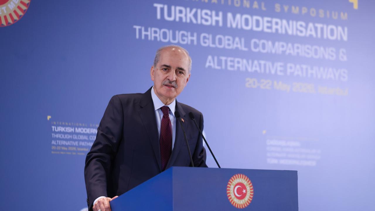 TBMM Başkanı Kurtulmuş: Dünyanın her yerinde var olan ve artık insanlık için bir kabusa dönüşen çevre tahribatının ve iklim krizlerinin nasıl önleneceği Türkiye'nin meselesidir