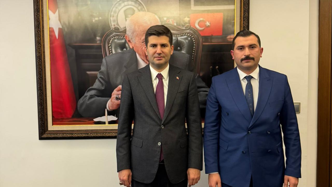 Azerbaycan Ülkü Ocakları Başkanı Alper’den Ülkü Ocakları Genel Başkanı Ahmet Yiğit Yıldırım’a Ziyaret