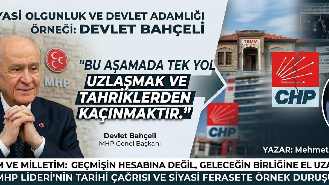CHP VE DEVLET BAHÇELİ