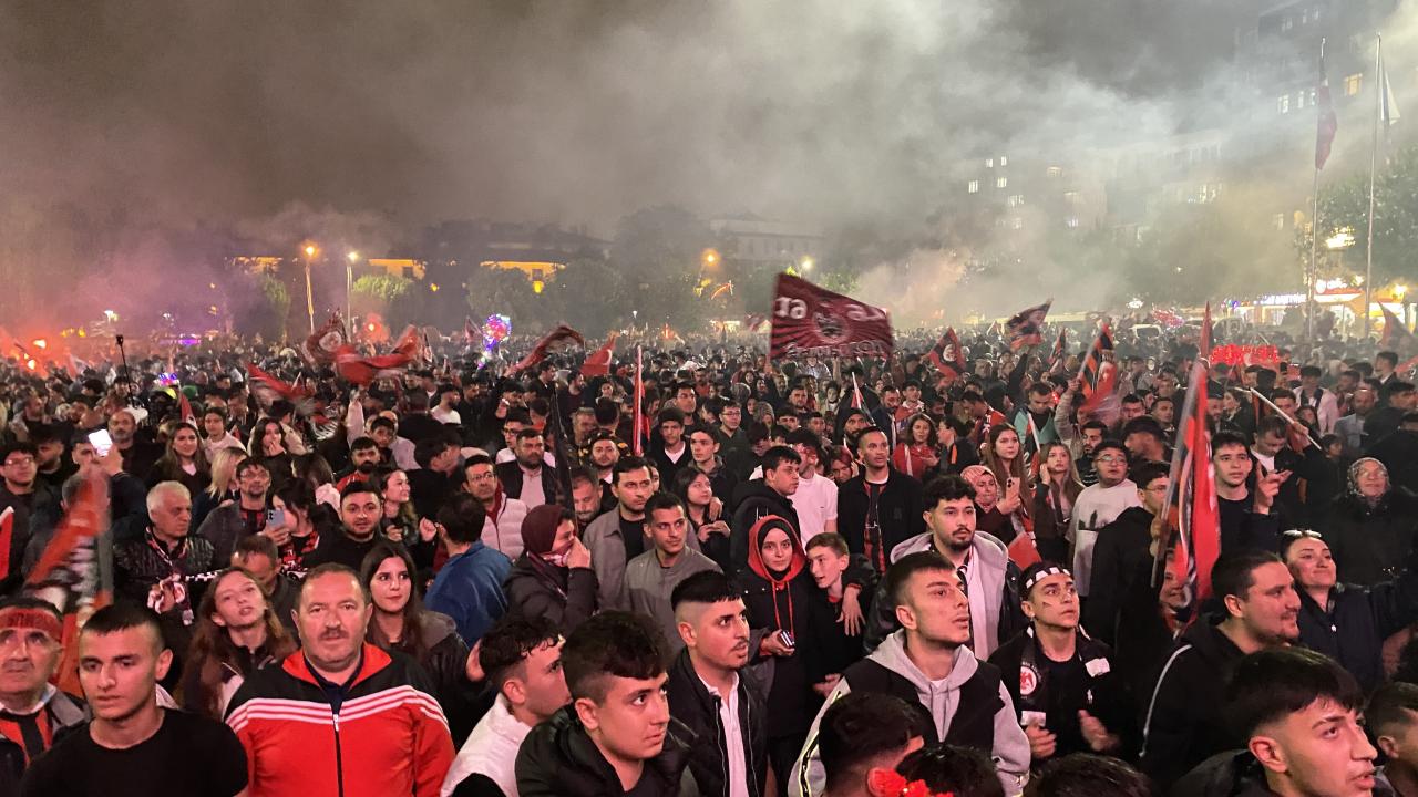 Arca Çorum FK'de Trendyol Süper Lig'ye yükselme sevinci