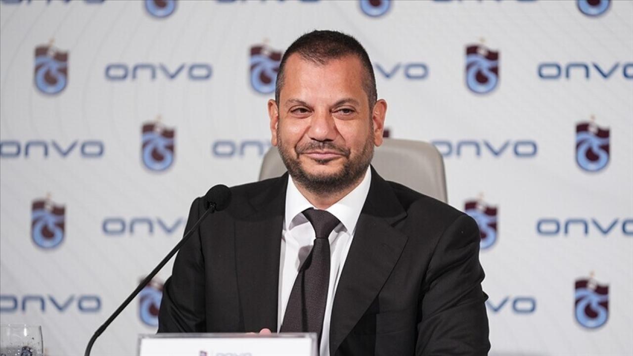 Trabzonspor Başkanı Ertuğrul Doğan'dan yeni sezon hedefiyle ilgili açıklama