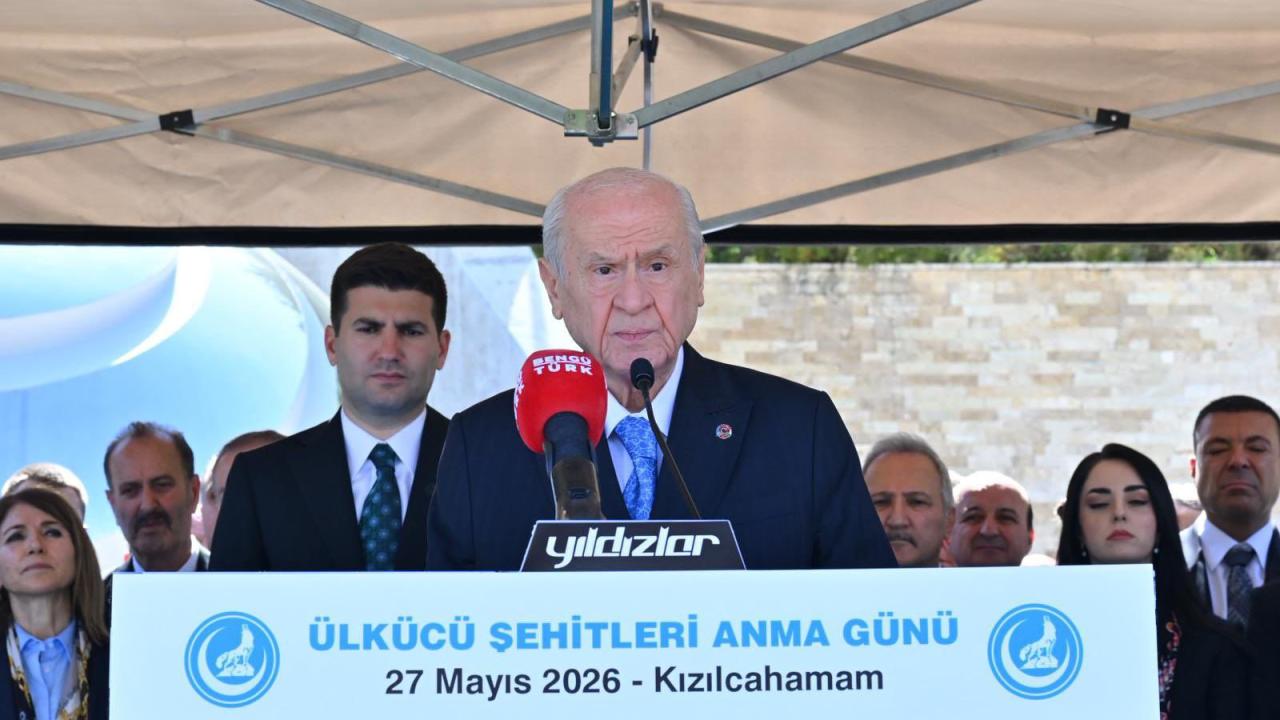 MHP Lideri Devlet Bahçeli: Ülkücüler; çetin zamanların, sarp yokuşların, çakıllı yolların, dar geçitlerin, sisli gecelerin yılmaz ve sarsılmaz yolcularıdır