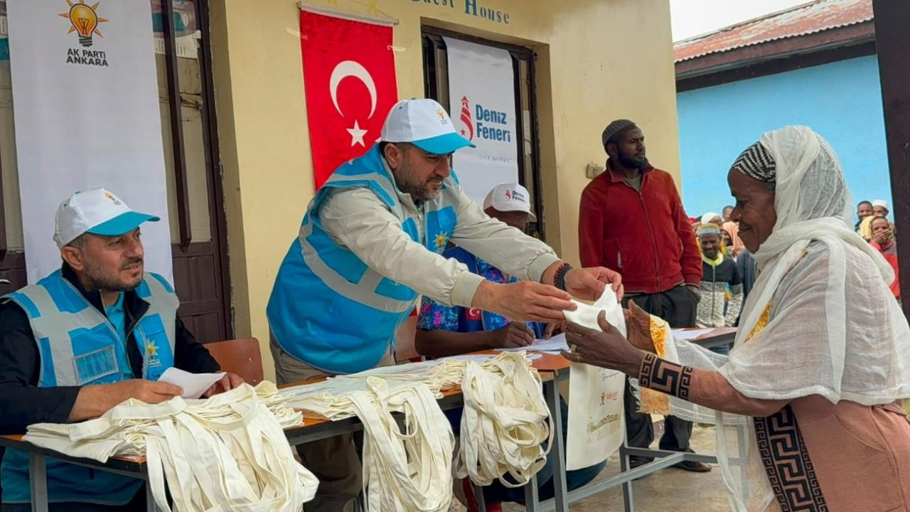 AK Parti Ankara İl Başkanlığının Etiyopya'daki organizasyonunda 235 kurban kesildi
