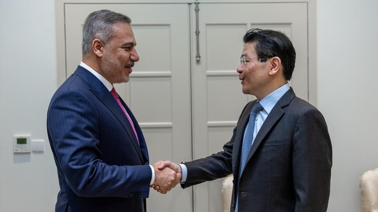 Dışişleri Bakanı Fidan, Singapur'da