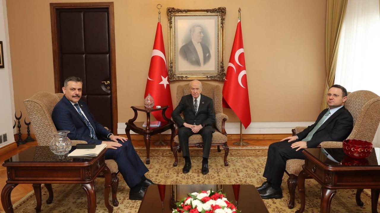 Adalet Bakanı Gürlek ve İçişleri Bakanı Çiftçi'den MHP Lideri Devlet Bahçeli'ye ziyaret