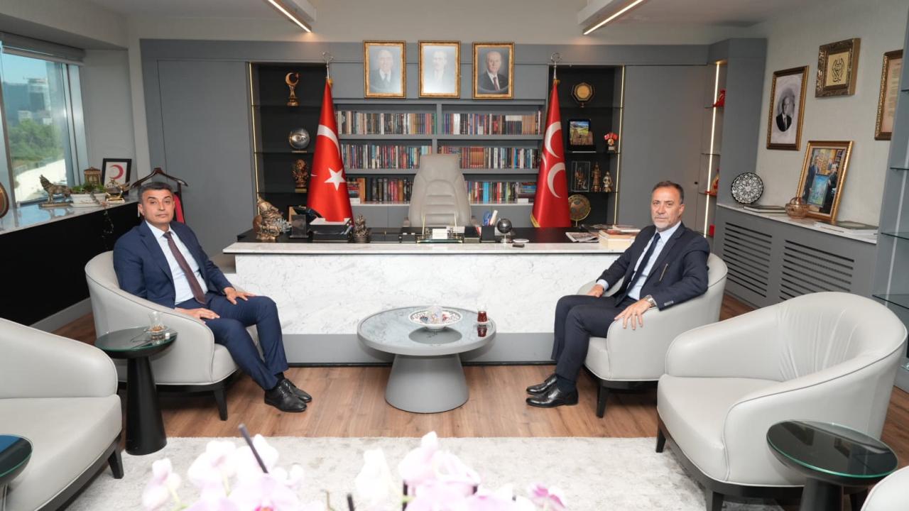 MHP İstanbul İl Başkanı Yılmaz'dan Kağıthane Kaymakamı Yüksel Kara'nın ziyaretine ilişkin paylaşım