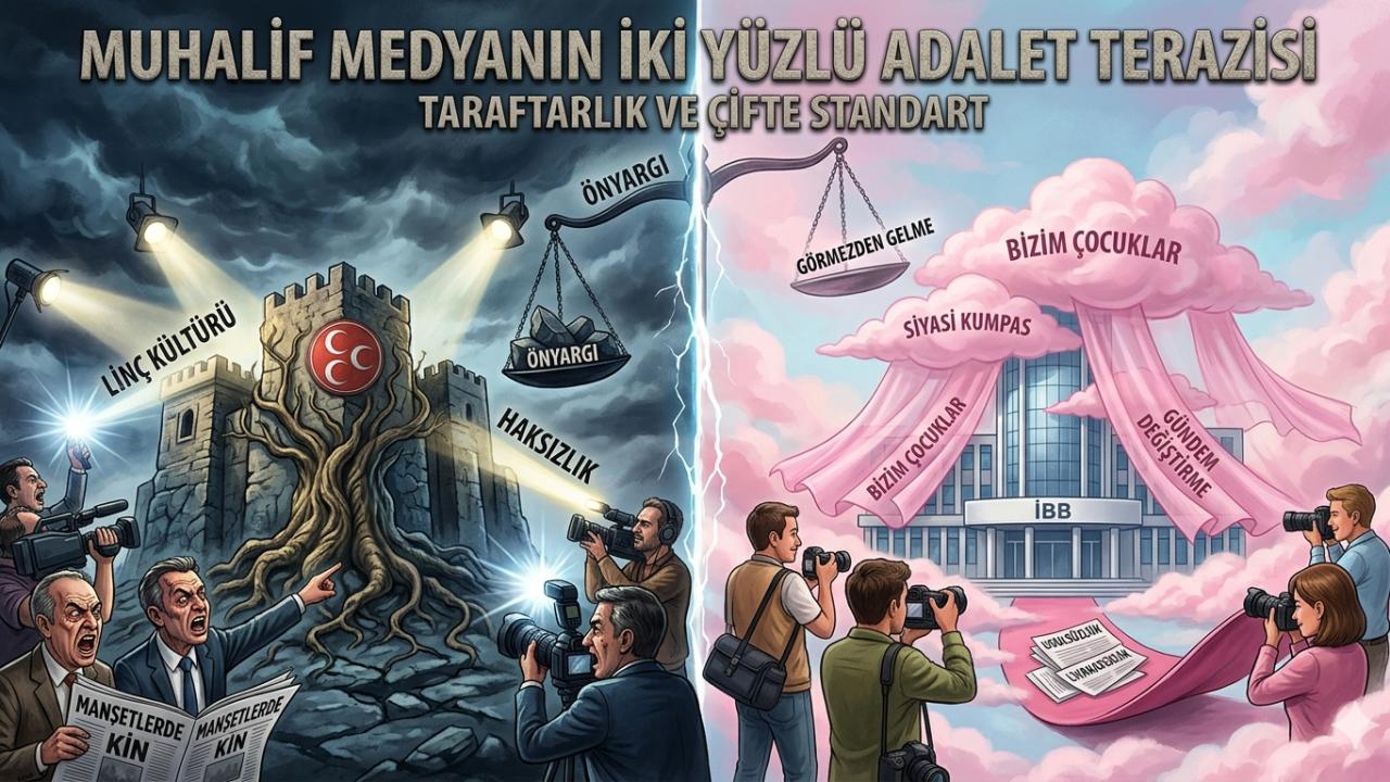 Muhalif Medyanın İki Yüzlü Adalet Terazisi