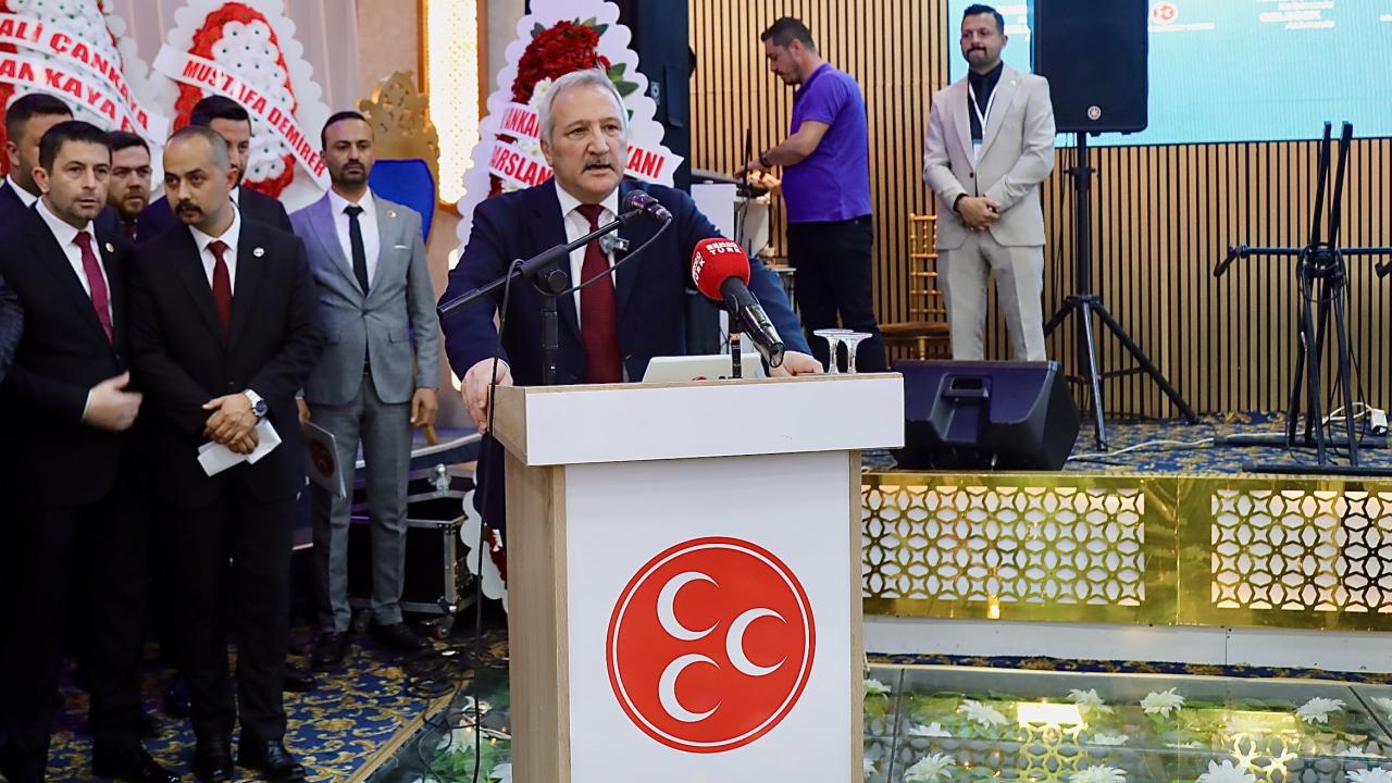 MHP Genel Başkan Yardımcısı Yurdakul, partisinin Çubuk İlçe Başkanlığı Olağan Kongresi'ne katıldı
