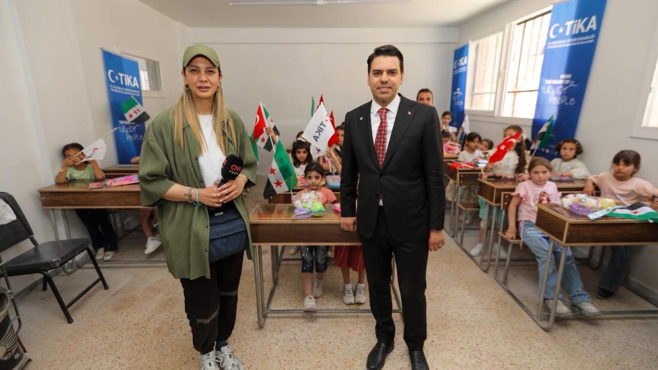 TİKA, Doğu Guta'da Okul Açtı