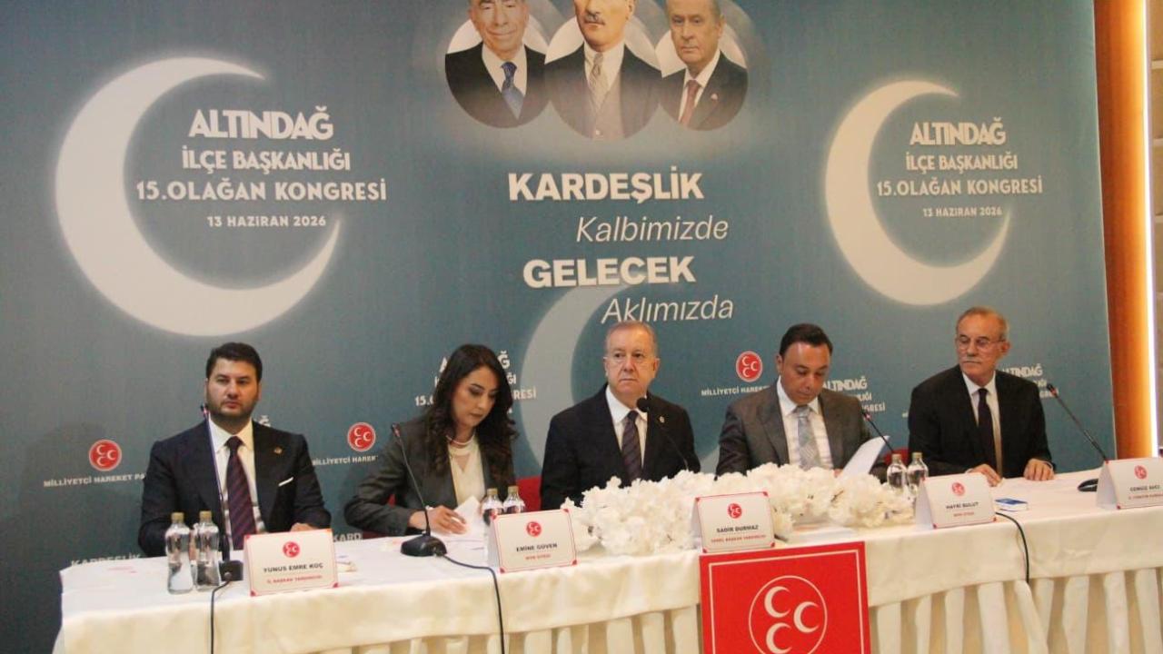 MHP'li Durmaz: Dün olduğu gibi bugün de yarın da Türk milletinin emrinde, Türkiye Cumhuriyeti'nin hizmetinde olmaya devam edeceğiz